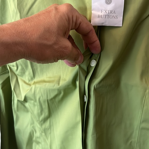 Talbots Tailored Button Down with Cufflinks - Picture 3 of 6